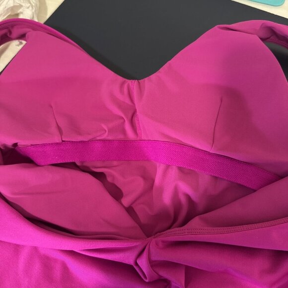 Athleta Women's S 1-Piece Swimsuit Pink EUC - Picture 6 of 8
